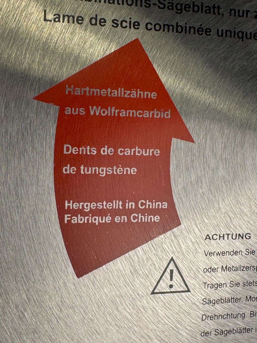 Seghe: Hartmetall Kreissägeblatt – Nuovo (secondo la descrizione) da Ins venduto da funkflieger 7