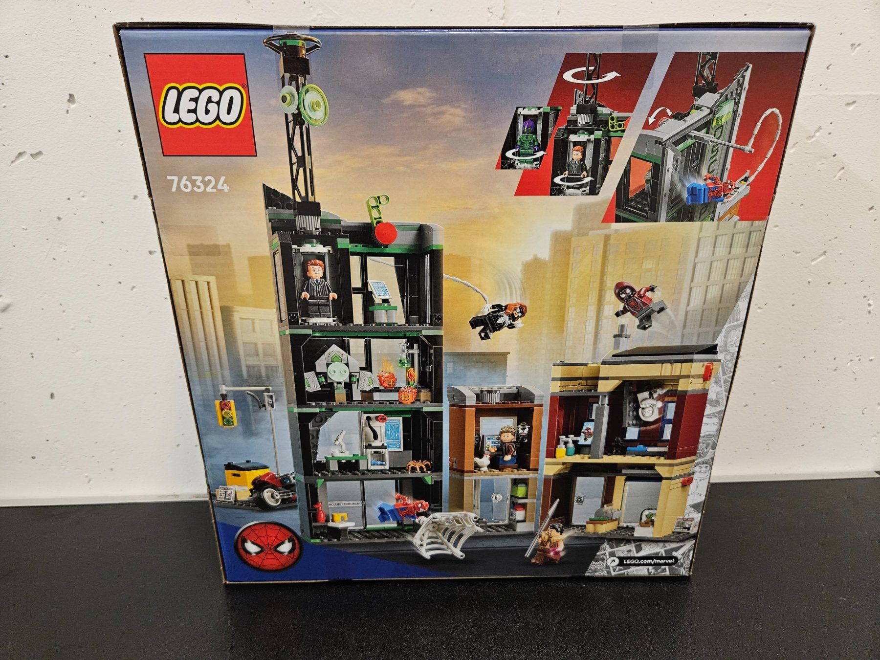 Lego Kit di costruzioni: Neu - Lego - Marvel - 76324 - Spider Man vs Oscorp – Nuovo e nell'imballaggio originale da Dagmersellen venduto da Jarsetz_Restposten 1