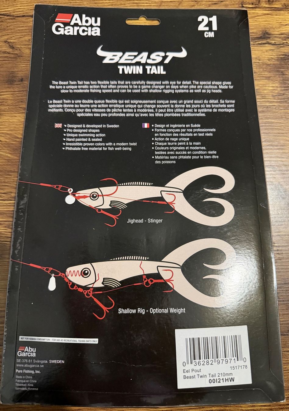 Abu Garcia Köder: ABU GARCIA Beast Twin Tail 21cm – Neu und originalverpackt aus Widnau von Fishingtackle_Oggy 2