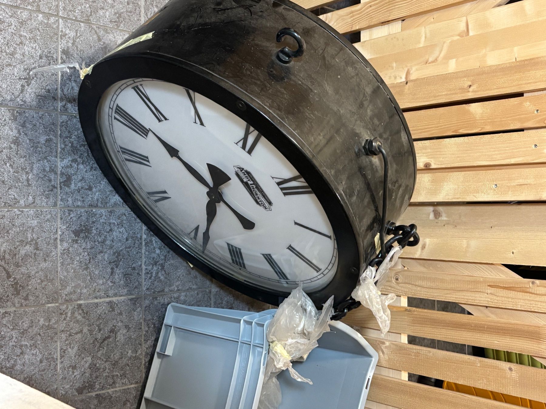 Orologi da terra & Orologi da parete: Horloge double face de Gare – Usato da allschwil venduto da fredcl500