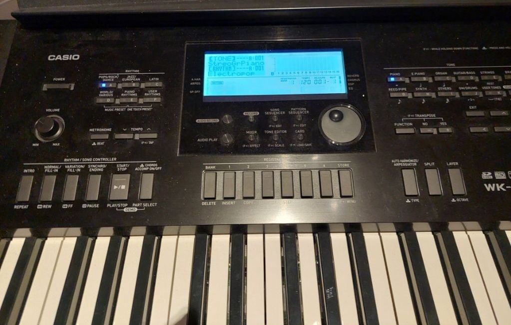 Casio Musikinstrumente: Casio WK-7600 Keyboard – Gebraucht aus Gettnau von Conny74 3