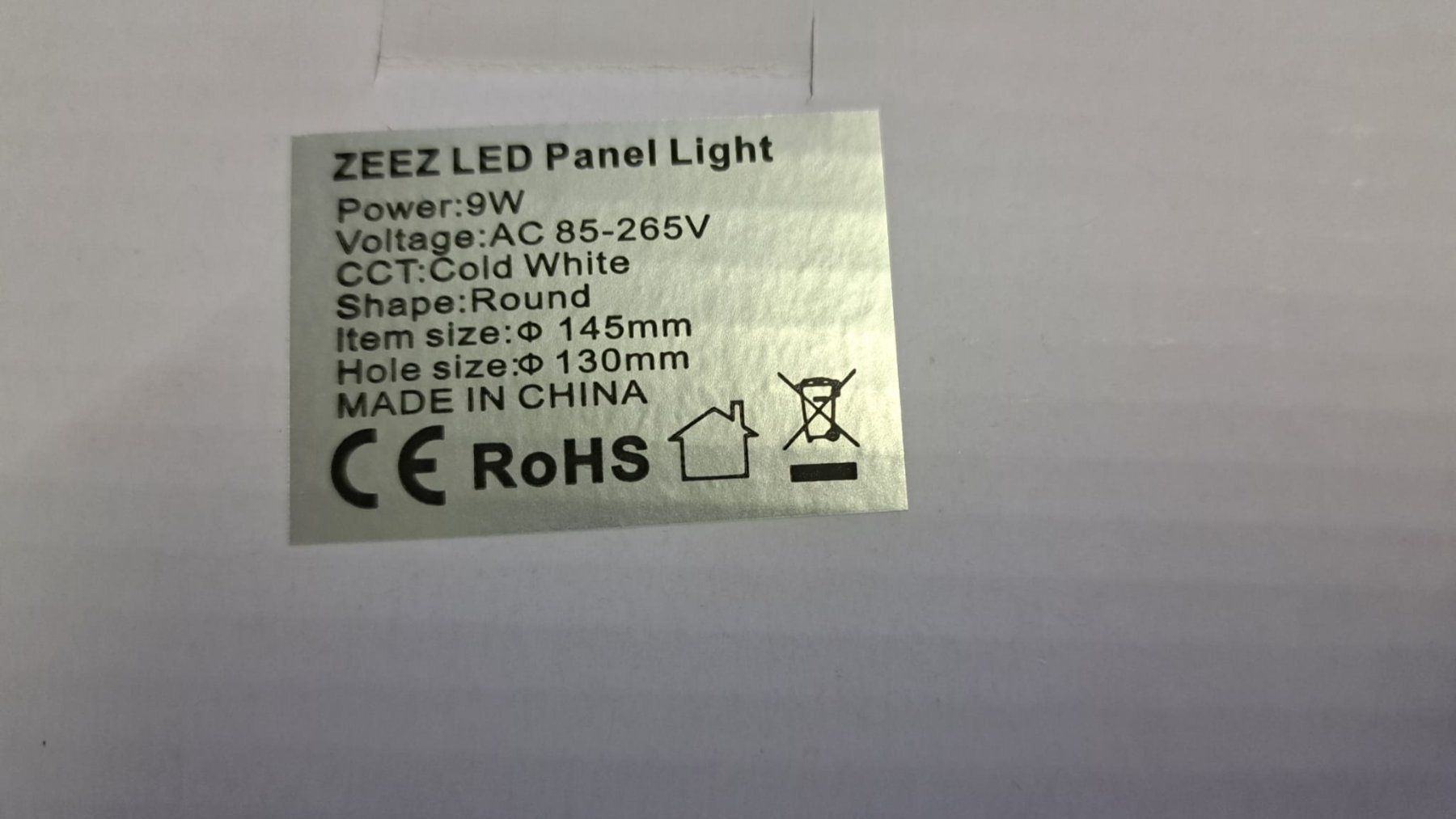 Lampade: LED Einbaulampe 85-265V, Neu, Kaltweiss – Nuovo e nell'imballaggio originale da Freienstein venduto da alaska36 4