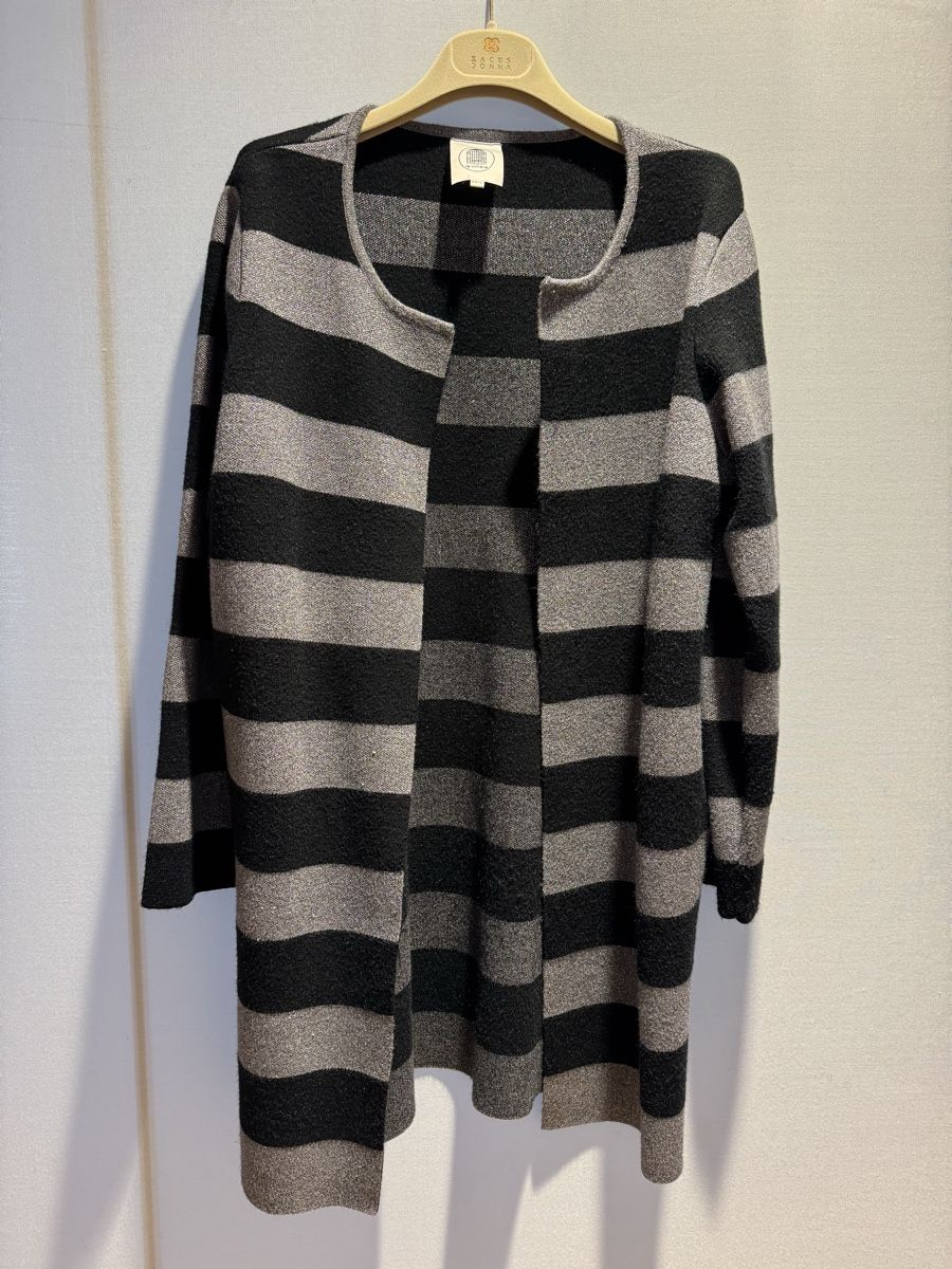 Maglioni & Felpe: Gestreifte Strickjacke mit Lurex M – Usato da Bellinzona venduto da mar_tgy6 1