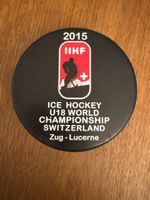 Puck / Gamepuck / Weltmeisterschaft U18 2015 / Zug & Luzern