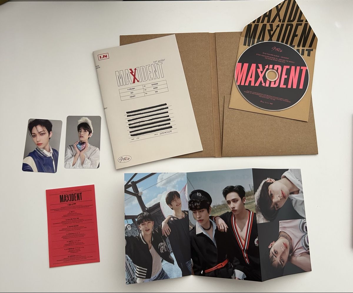 Album: Stray Kids Maxident Case ver. I.N – Nuovo (secondo la descrizione) da Rupperswil venduto da van_tyy6 2