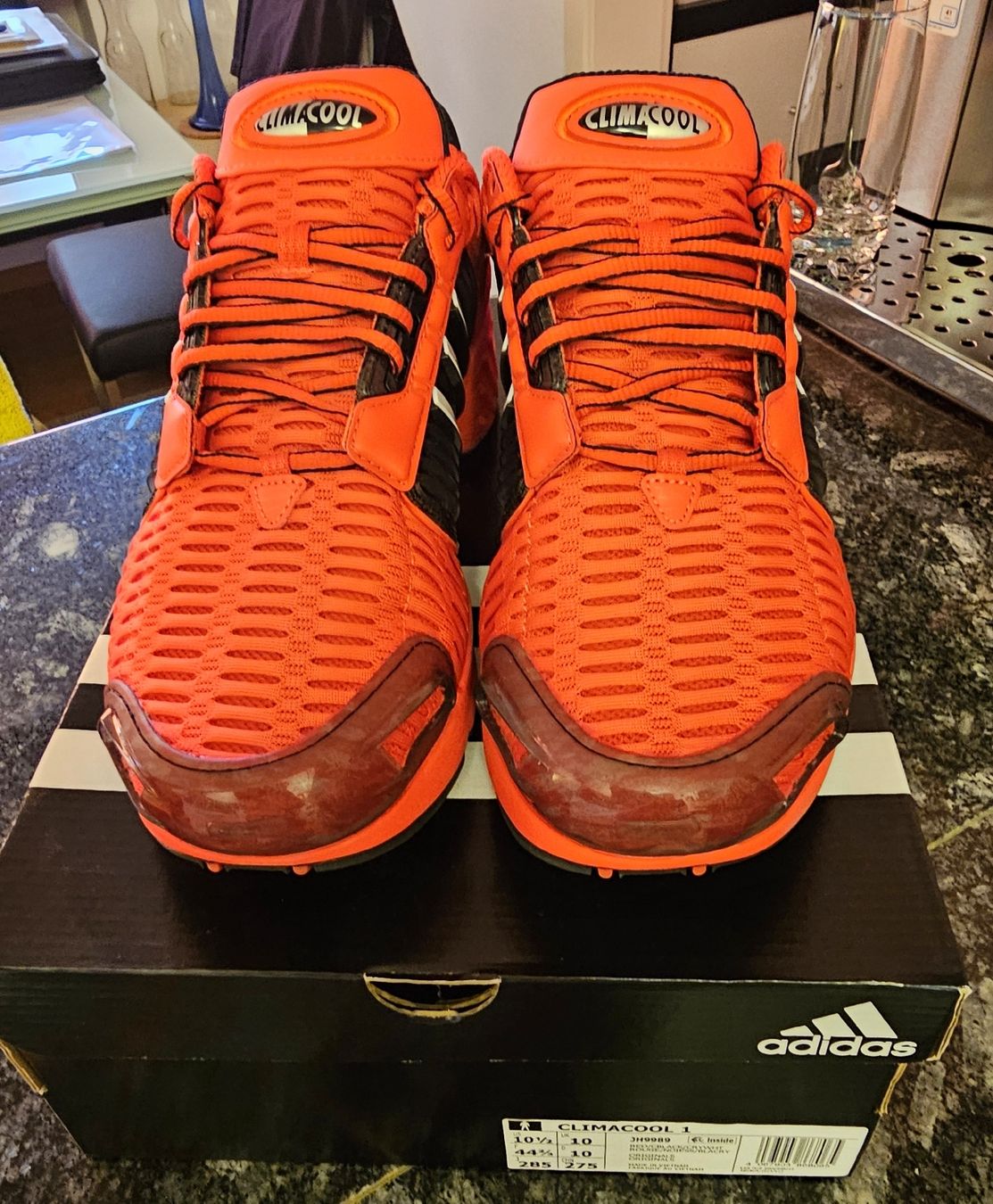 Adidas Scarpe da uomo: adidas CLIMACOOL 1 / Grösse 44,5 / , RED BLACK – Nuovo (secondo la descrizione) da Kreuzlingen venduto da Olli4 2