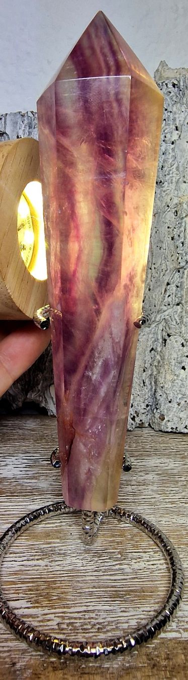 Minéraux & Lithothérapie: Regenbogen Fluorit Zepter 162g – Neuf (Voir description) à Matzingen par Shay_Crystalz 1