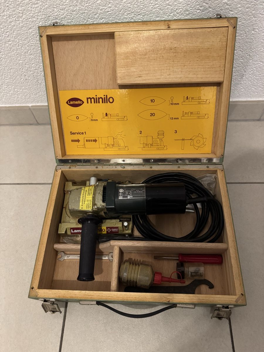 Toutes les machines: Lamello Minilo – D'occasion à Aarwangen par gona02 4