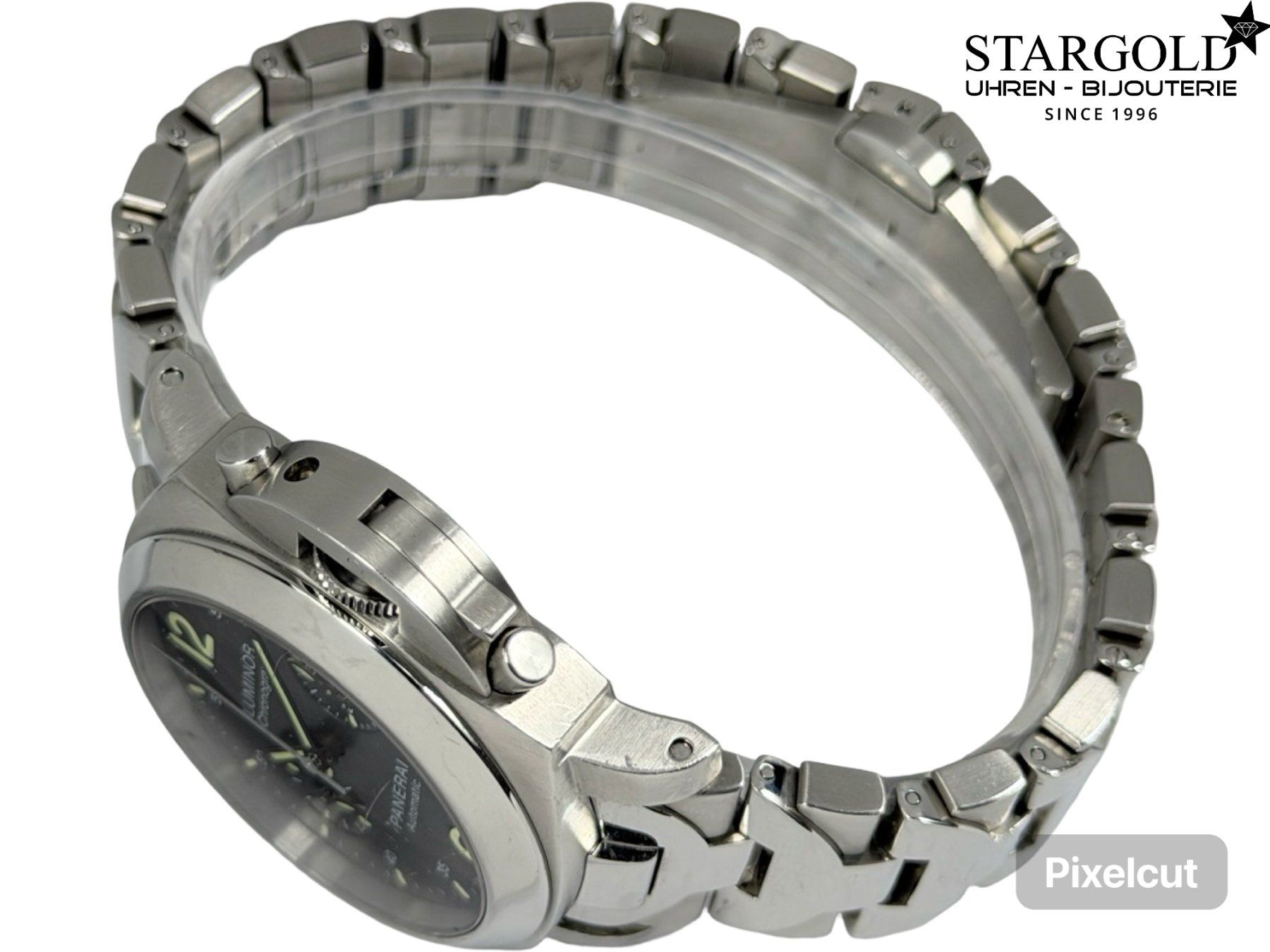Panerai Orologi: Panerai Luminor Chronograph 40 - PAM00310 – Usato da Zürich venduto da Stargold-Uhren 5