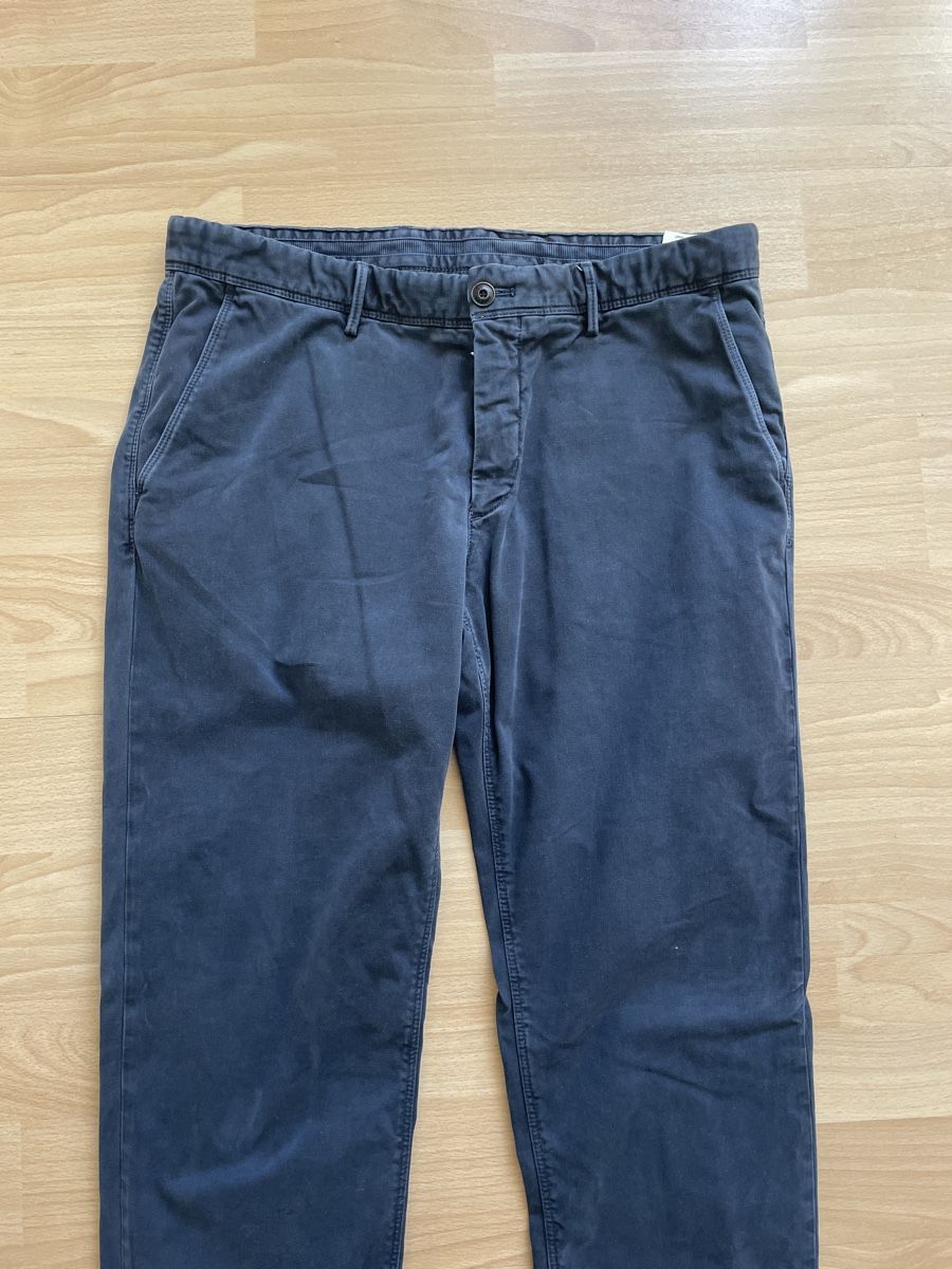 Massimo Dutti Pantalons: Pantaloni chino blu scuro Massimo Dutti,, perfetti – D'occasion à Bellinzona par remarema 3