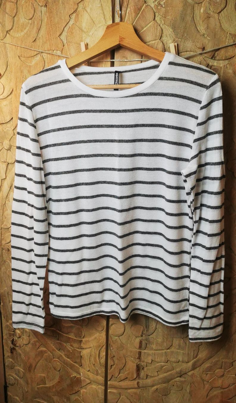 Maglioni & Felpe: Pullover, Strickpullover, Langarmshirt, gestreift - L – Usato da Wettingen venduto da JasminL92-2
