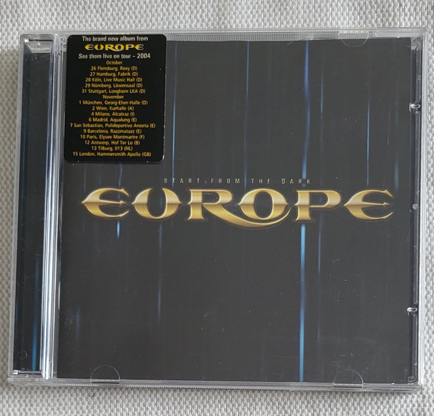 CD: Europe - Start from the Dark – Usato da Villars-sur-glane venduto da Epsilonhike