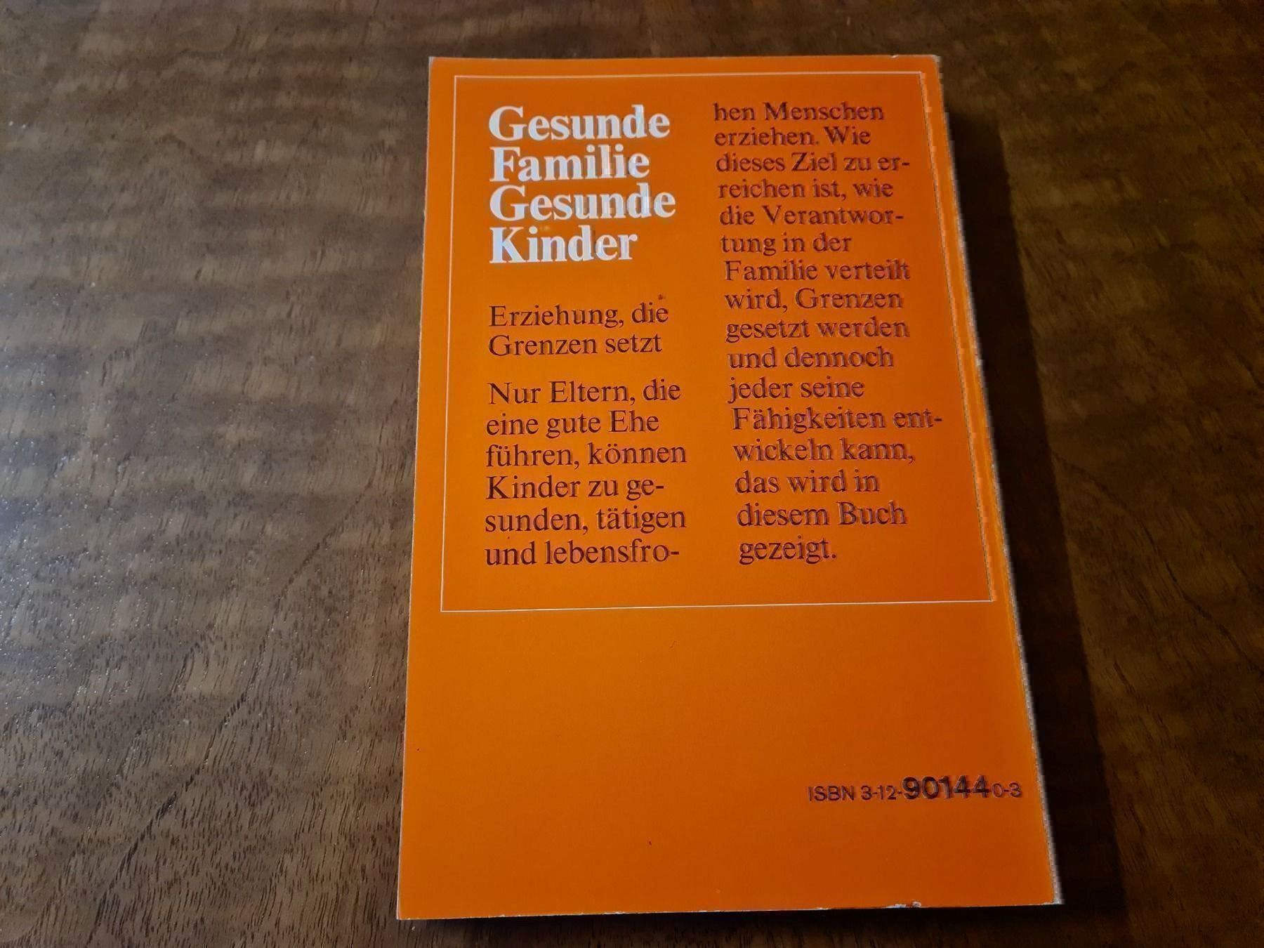 Libri: Gesunde Familie Gesunde Kinder – Usato da Erstfeld venduto da Uhu1980 1
