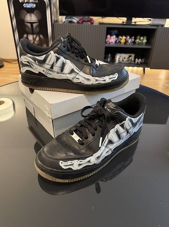 Scarpe da uomo: Nike Airforce 1 Black Skeleton US 11.5 – Usato da Zug venduto da YvesX