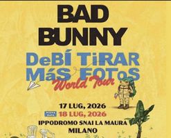 2x Bad Bunny Tickets, General Admission 17.07.2026