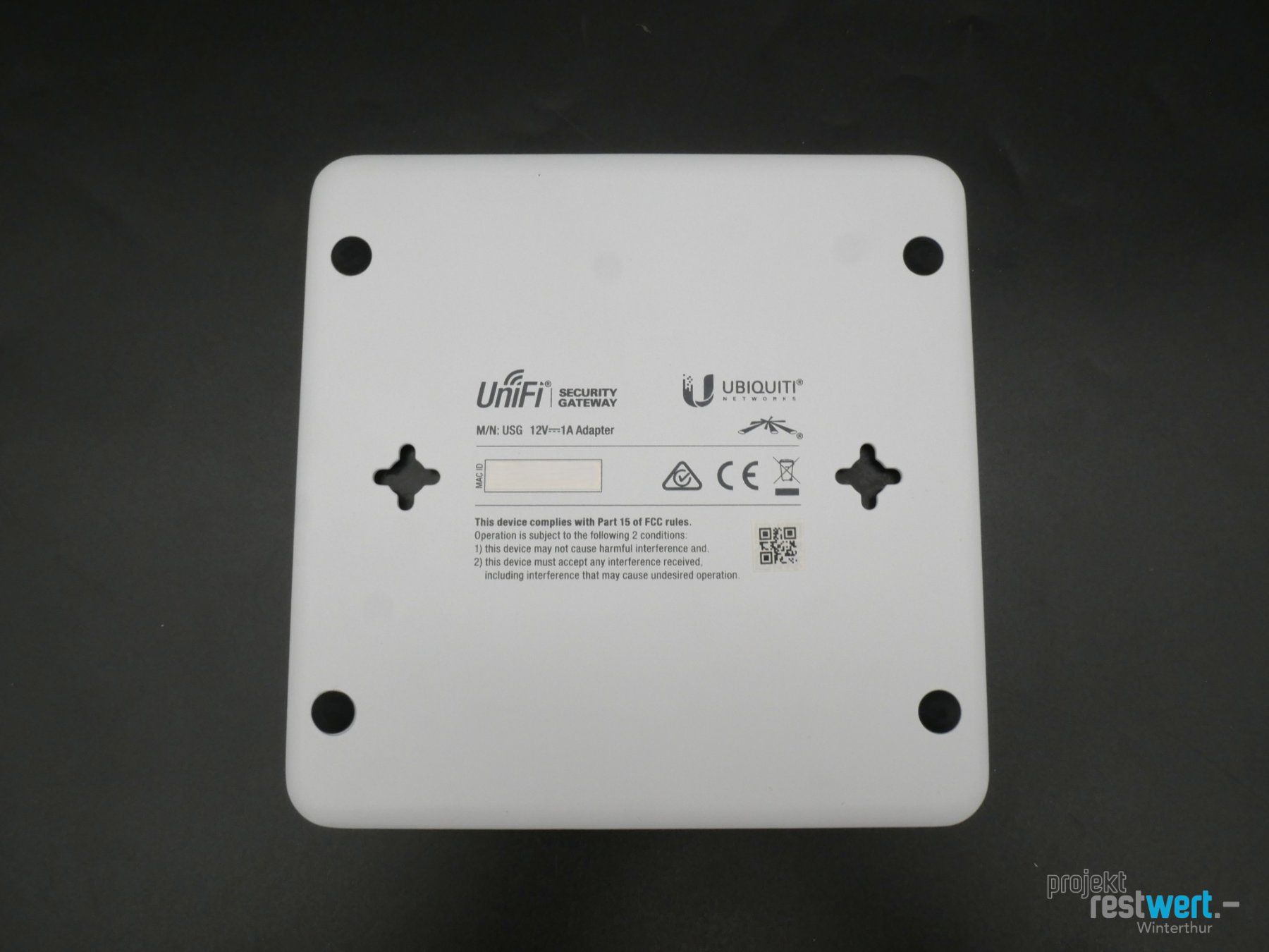 Firewall: UBIQUITI UniFi Security Gateway, USG – Gebraucht aus Winterthur von Restwert_Winterthur 3