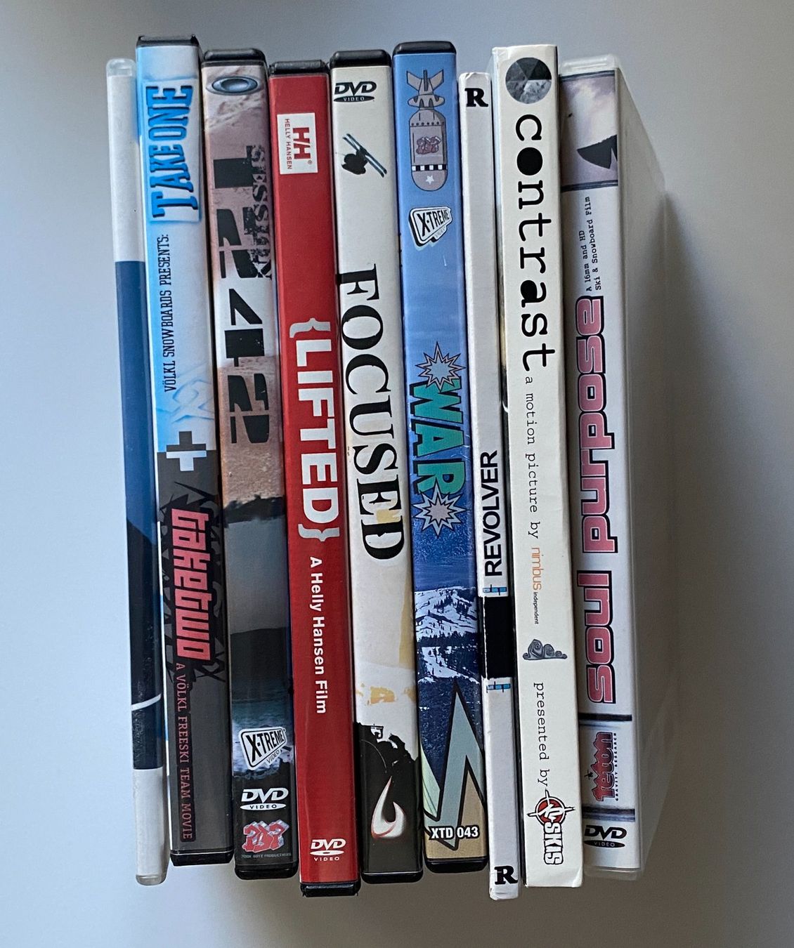 Tutti i DVDs: Freeski DVD (9 Stück) – Usato da Gümligen venduto da Vicky2 1