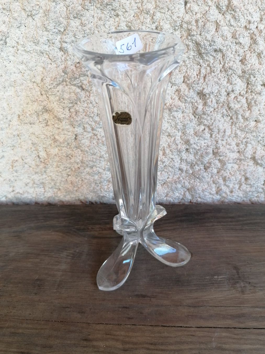 Vasi & Recipienti: Vase Soliflore cristal d'Arques – Usato da Chezard St-Martin venduto da Clocovale 1