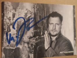 Matthias Komm - handsignierte Autogrammkarte 🎞️🍿