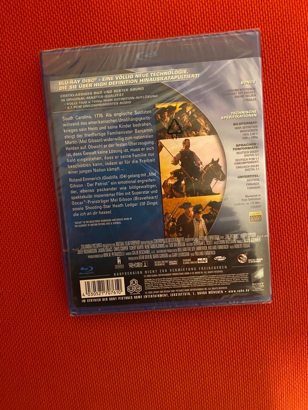 Alle DVDs: Der Patriot - Extended Version - Blu-Ray - Top Zustand! – Neu und originalverpackt aus Einsiedeln von Penguin_Holmes 1