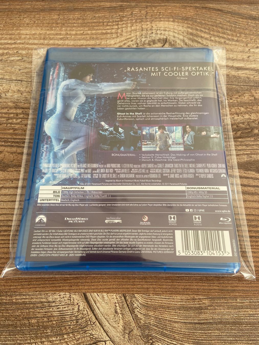 Tutti i DVDs: Ghost in the Shell Blu-ray in Top Zustand! – Usato da Hasle LU venduto da P89erni01 1