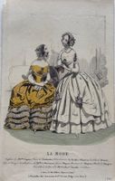 Antike Lithographie, Mode, Paris, 1841
