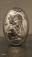 Silber Wandplakette Jugendstil von MARVIN Argenti