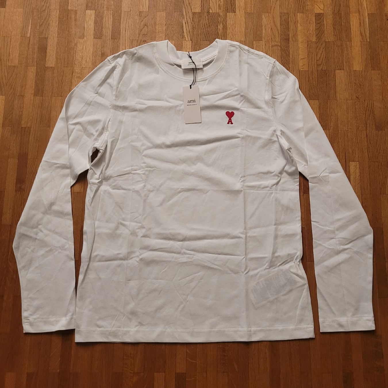 T-shirt: AMI Paris Longsleeve Gr. M – Nuovo e nell'imballaggio originale da Triengen venduto da noa_m5nl