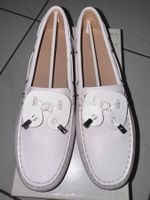 Geox Halbschuh Mokassin Ballerina Leelyan Gr. 39 weiss NEU