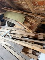 Holzreste verschiedene Groessen und Laengen Konvolut