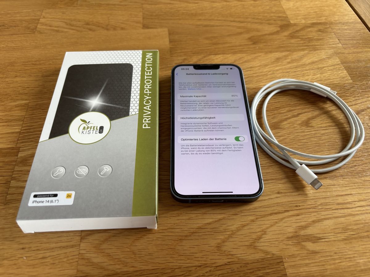 Apple Telefoni cellulari / Smartphones: iPhone 14, 128GB, Blau - Top Zustand – Usato da Holderbank SO venduto da DaisyMidna