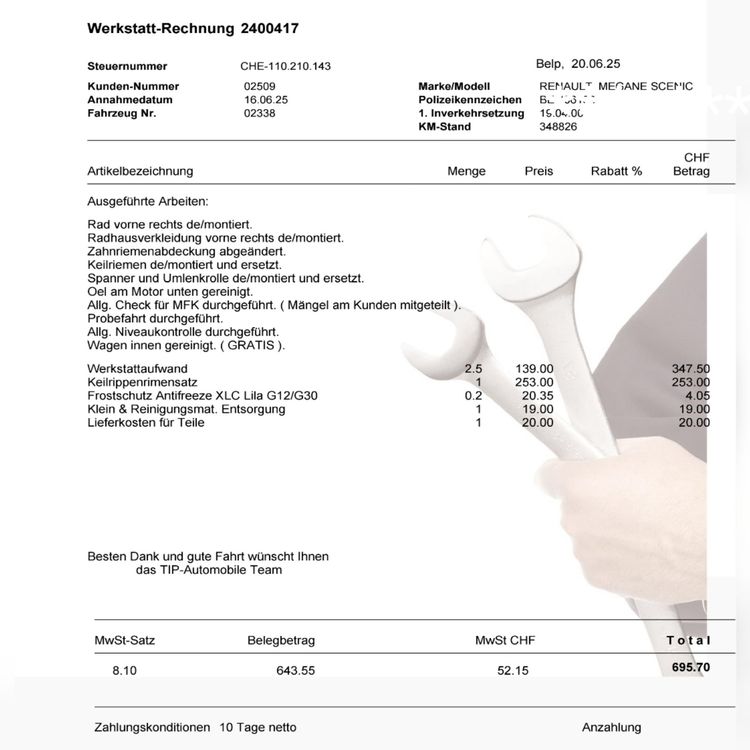Renault Automobili: Renault SCENIC für Export, Ersatzteile oder Liebhaber – Difettoso da Belp venduto da Zam 6