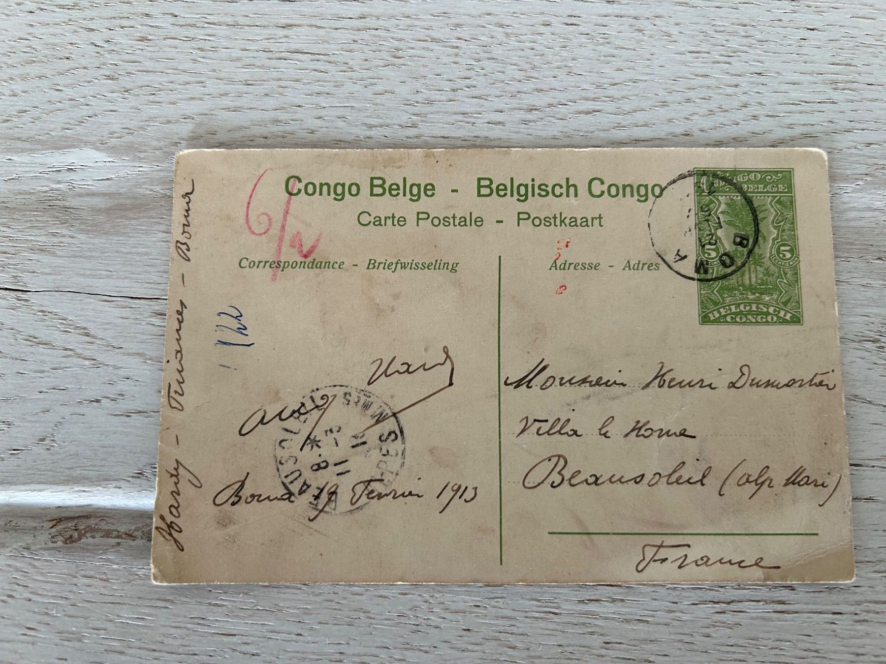 Cartoline postali: Ansichtskarten Kongo – Usato da Wängi venduto da Argon180 4
