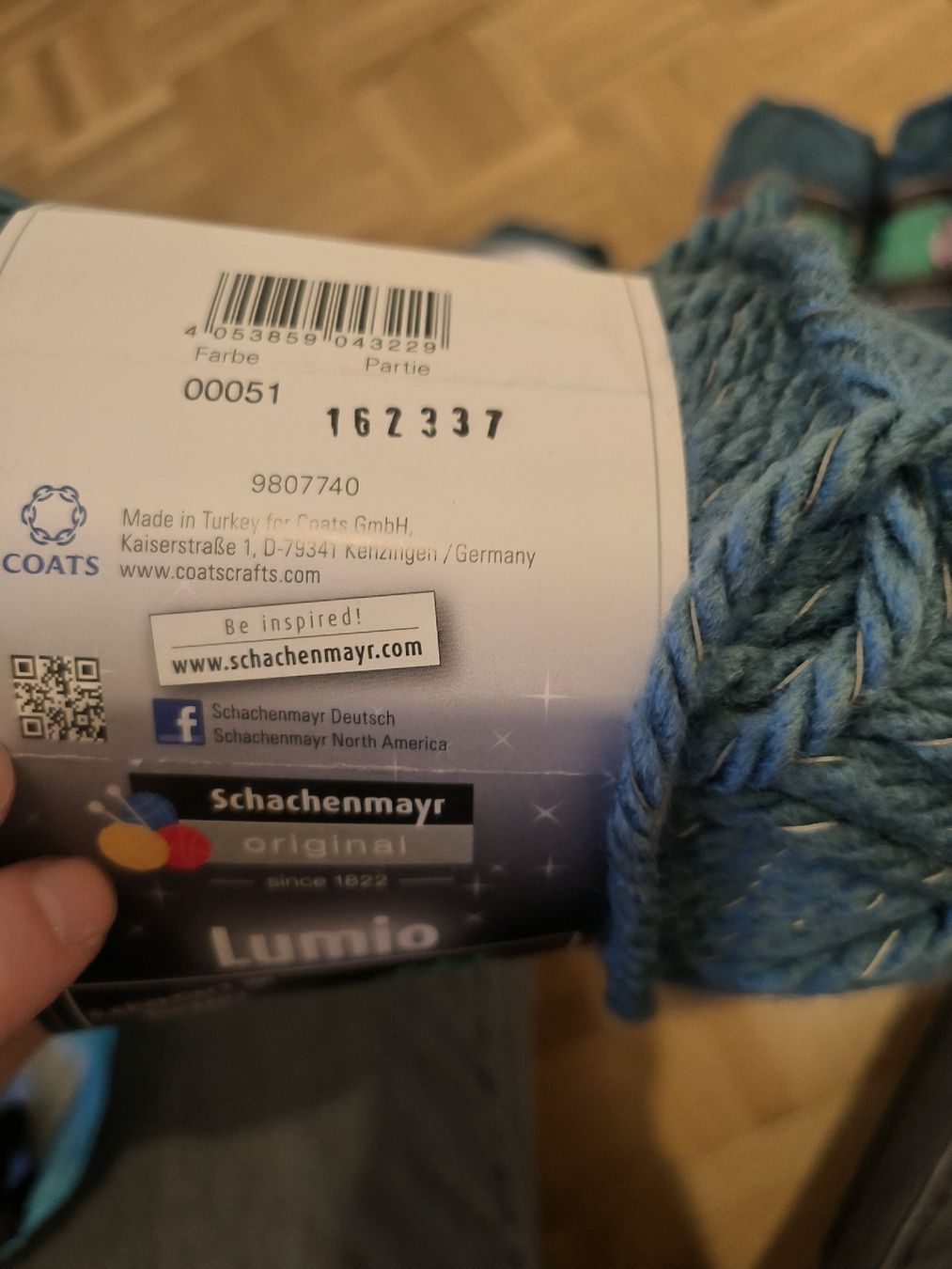 Lana: 6 acrylic wool skeins  – Nuovo e nell'imballaggio originale da Schlieren venduto da cha_n5sk 3