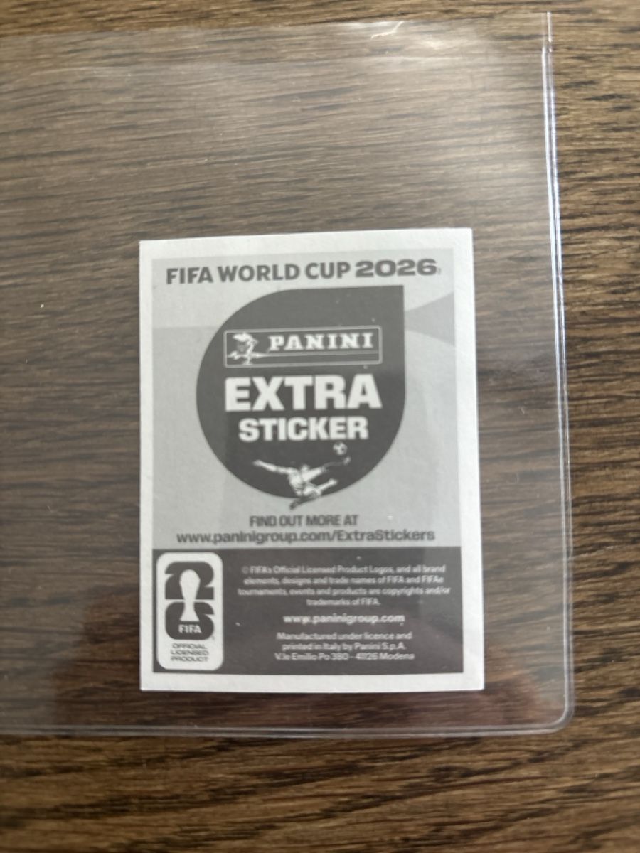 Panini Cartes à collectionner: Cristiano Ronaldo Extra Sticker Gold – Neuf (Voir description) à Rümlang par Greenforest 1
