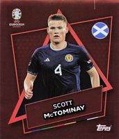 Topps EURO 2024 Swiss Edition SP SCO ohne Signatur