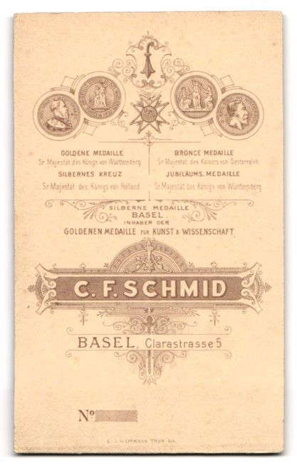 Fotografie &  Plakate: Fotografie C. F. Schmid, Basel, Clarastr – Gebraucht aus Berlin von bartko-reher 1