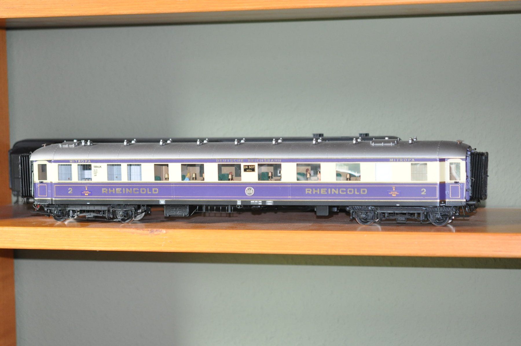 Modellini di ferrovie: Spring Rneingold-Schnellzugwagenset DRG Messingmodelle – Usato da Krefeld venduto da meteorrot 5