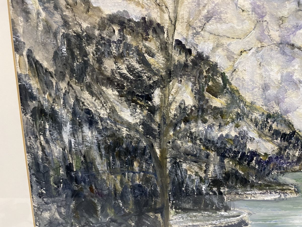 Dipinti: Max Kunz painting / Bild Acryl - Tamina Stausee – Nuovo (secondo la descrizione) da Zürich venduto da LoveFashion76 3