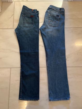 2 “ 7 for all mankind “ Standard Jeans
