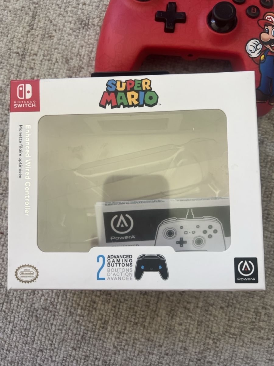 Nintendo Console: Nintendo Switch Pro Controller - Mario Edition - Rot – Usato da Zollikerberg venduto da Chita440 1