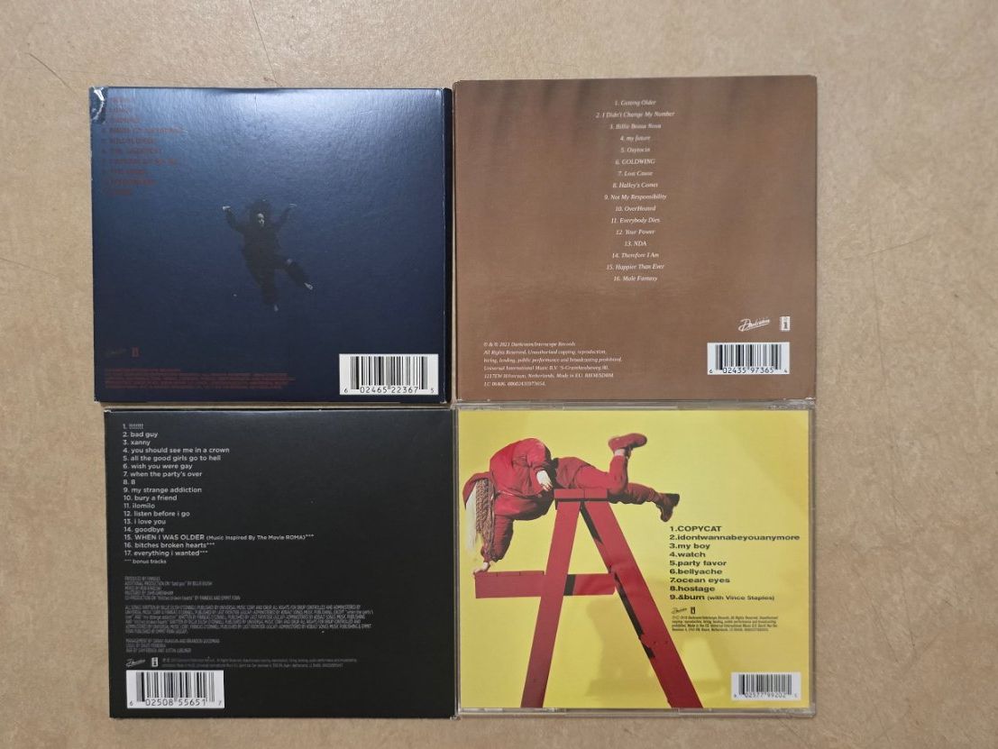 CD: Billie eilish CD's – Usato da Zürich venduto da Nexaro 1