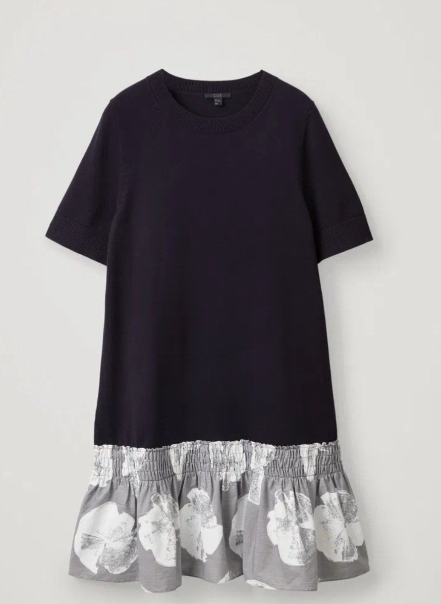 Cos Vestiti: Cos Strickkleid - Navy blau – Usato da Zürich venduto da Nala2811 2
