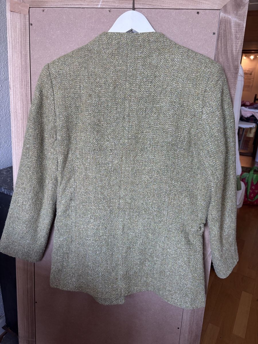 Giacche: Blazer vert soie mélangée S/M – Usato da St-Saphorin-Lavaux venduto da selb94 4
