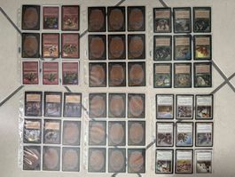 MTG / Magic the Gathering rund 160 alte Karten