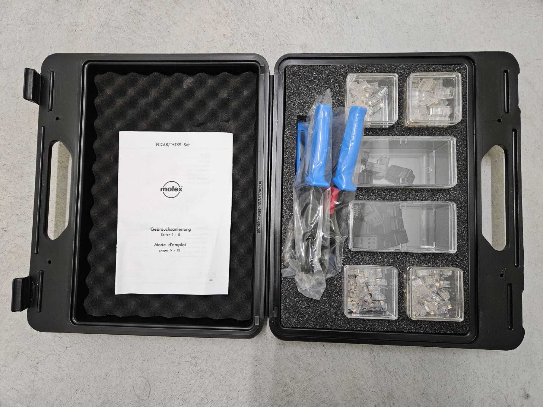 Tutti gli attrezzi: Molex Krimp-Set FCC68/T+T89 – Nuovo (secondo la descrizione) da Dübendorf venduto da Dawid1 1