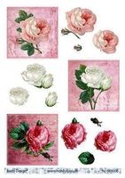 3D Schnittbogen Rosen (069206)