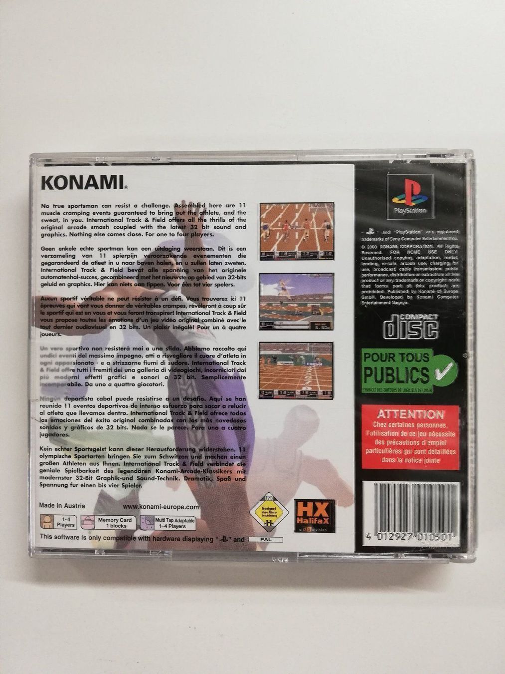 Sony Giochi: International Track & Field / Sony PS1 – Usato da St. Gallen venduto da zorro_dc 1