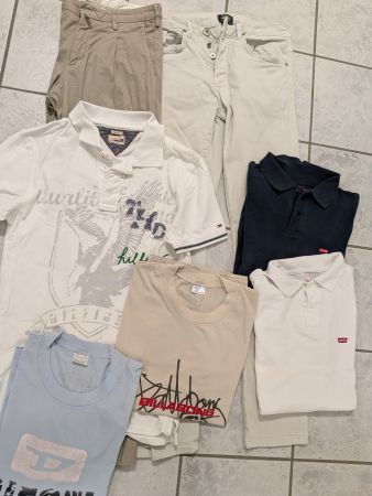 Kleiderpaket Herren Levis,Hilfiger Usw Gr S
