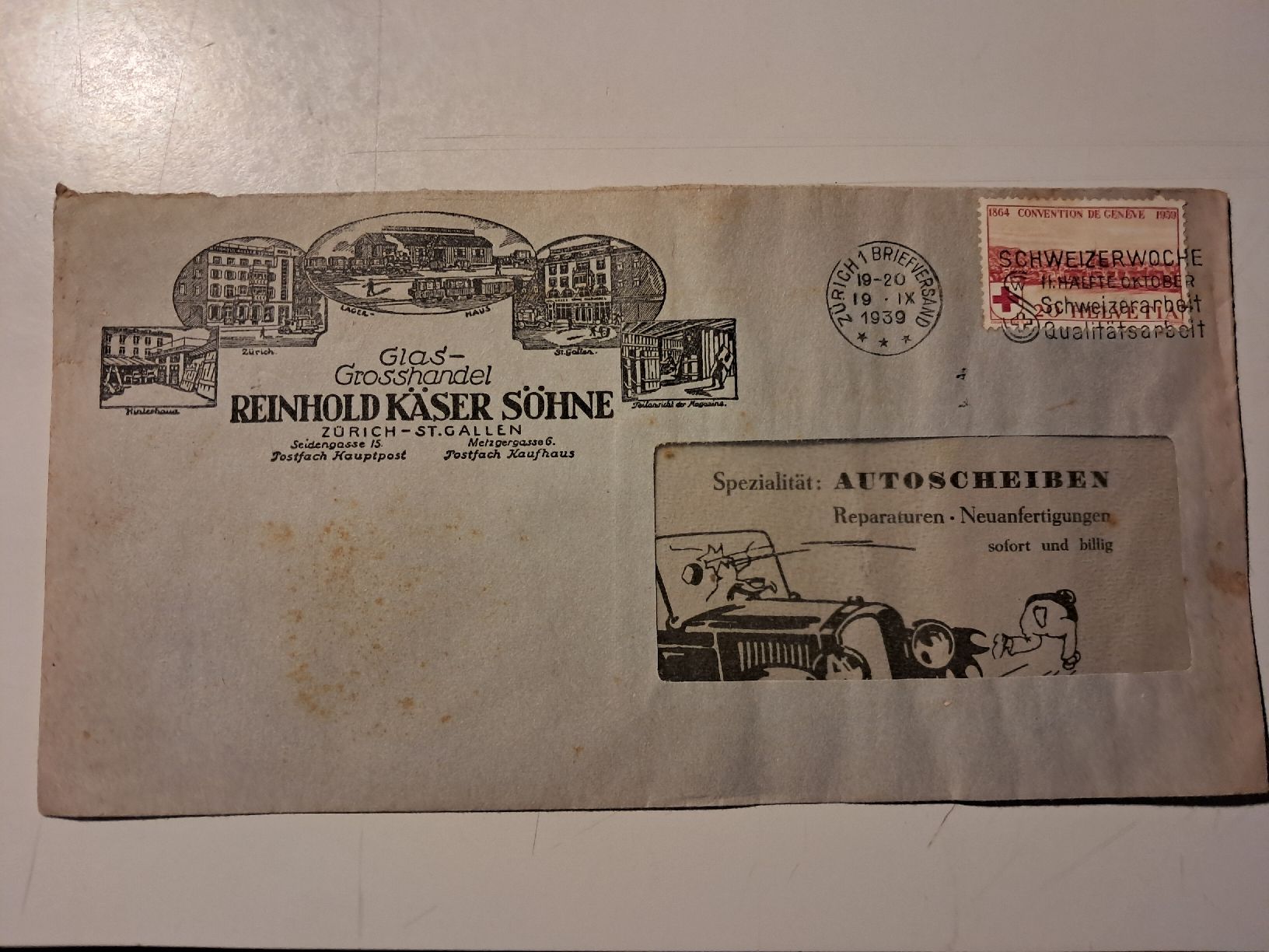 Enveloppes & pochettes d'envoi: bellissima busta d'epoca  – D'occasion à Gorduno par ema_7yhp